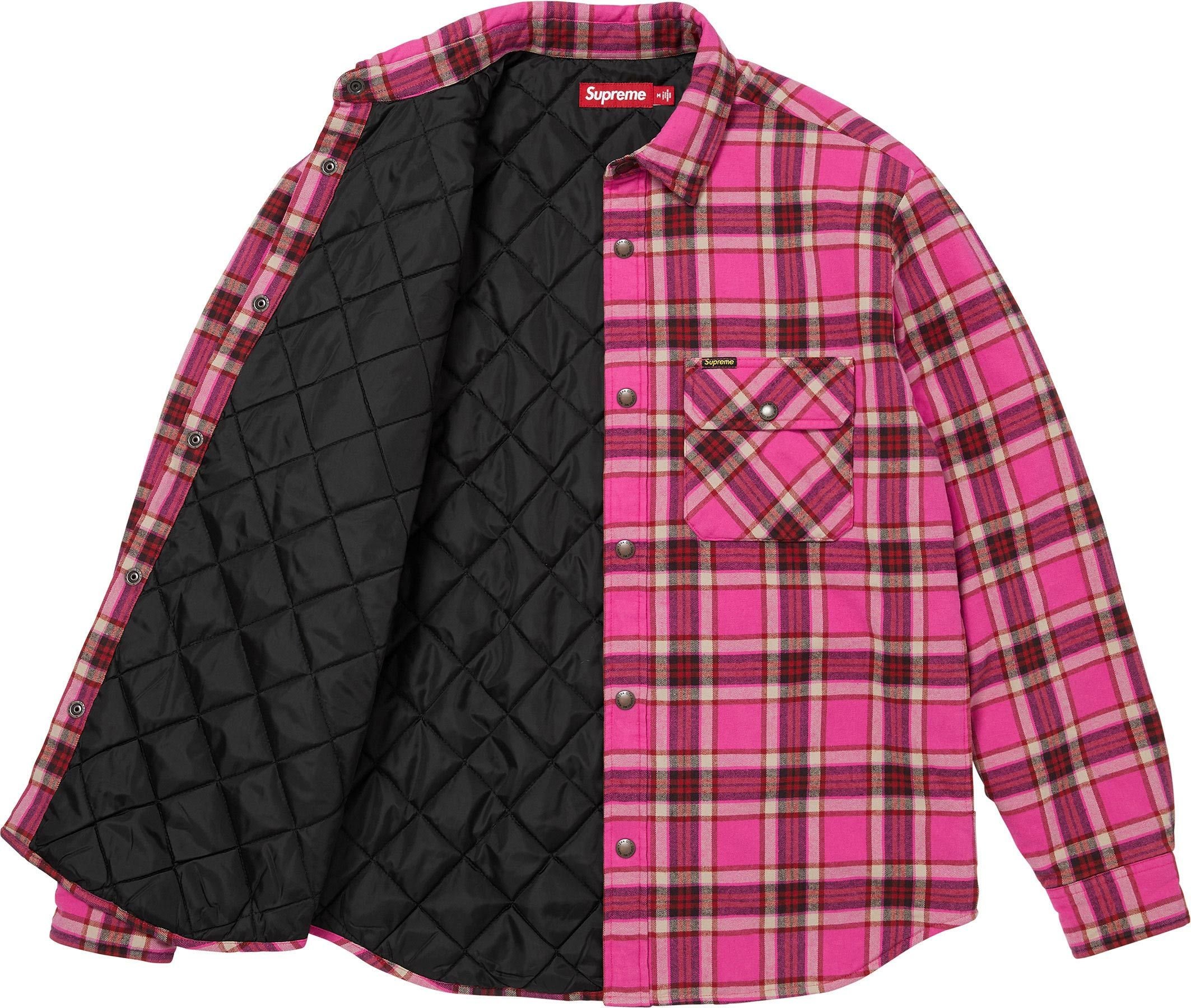 Quilted Lined Flannel Snap Shirt view 3